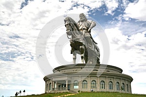 Genghis Khan Statue Complex at Tsonjin Boldogeast of the Mongolian capital Ulaanbaatar