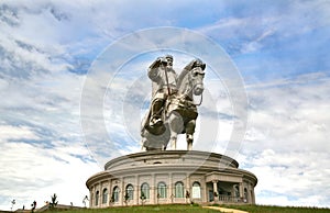 Genghis Khan Statue Complex at Tsonjin Boldogeast of the Mongolian capital Ulaanbaatar