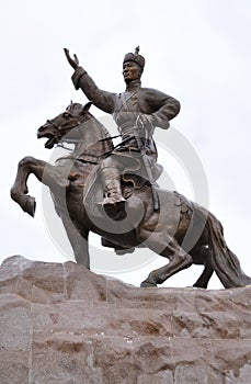 Genghis Khan, Sukhbaatar Square, Ulaanbaatar photo