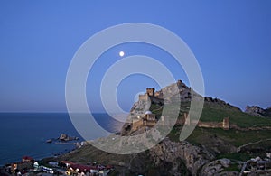 The Genoa fortress in the Crimea