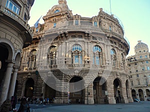 Genoa, Italy, Piazza de Ferrari photo