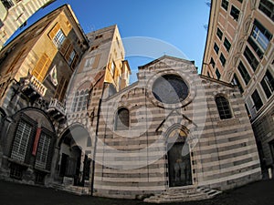 Genoa saint matthew san matteo old historical church photo