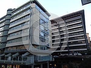 Genoa in winter days with blue sky