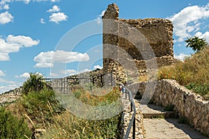 Genoese fortress Cembalo built beginning in 1357. photo