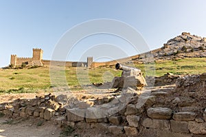 Genoese fortress in the city of Sudak