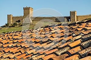 Genoese fortress in the city of Sudak