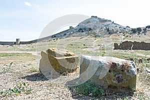 The Genoese fortress is a fortress in the city of Sudak, Crimea