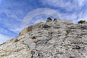 Genoese fortress in Sudak, Crimea.