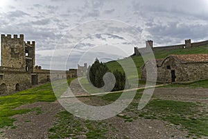 Genoese fortress in Sudak, Crimea.