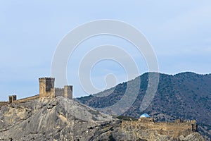 Genoese fortress.Sudak. Crimea