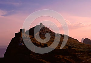 Genoese fortress, Sudak, Crimea, Ukraine, Europe