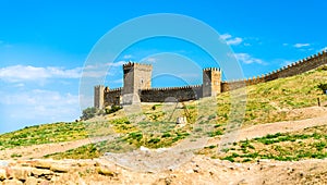 Genoese fortress in Sudak, Crimea