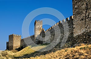 Genoese fortress wall