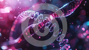 genome conceptual representation of a gene editing tool