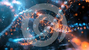 genome spiraling molecule