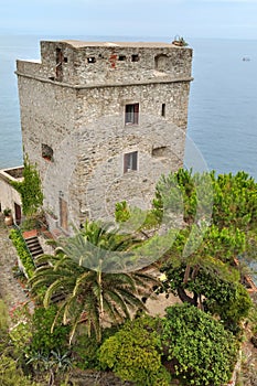 Genovese tower and garden