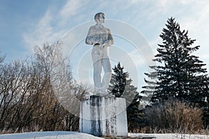 Genre sculpture Female pilot 1937