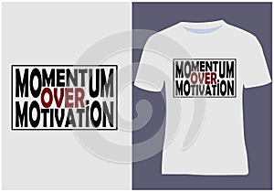 Gens Clothing Motivational trending on white t- shirt, vector, illustrator photo