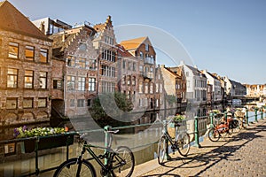 Gent city in Belgium