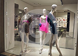 Gente Burberry Women fashion store in Rome, Italy