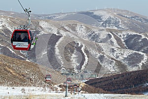 Genting Olympic resort, site of Beijing Winter Olympics 2022