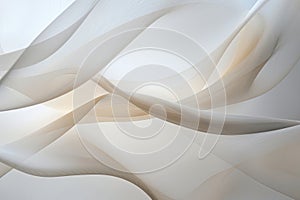 Gentle curves in light hues, creating a calming and abstract representation of health photo