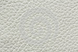 Gentle elegant white leather texture. Natural leather background, close-up photo for artwork.