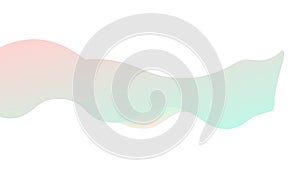 Gentle Gradient Wave: Abstract Flowing Design Element Vector, vector design Generative AI