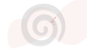 Gentle Pastel Blob: Abstract Soft Gradient Shape, vector design Generative AI