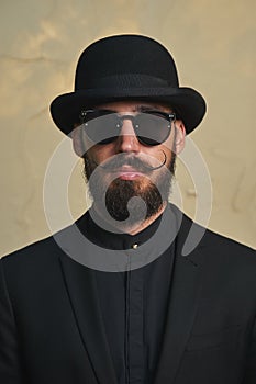 Gentleman with Bowler Hat