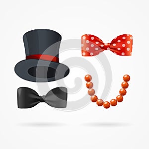 Gentleman and Lady Man Woman Sign. Vector