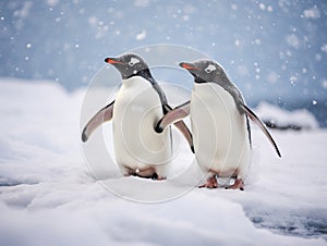 Gentoo Penguins Antarctica