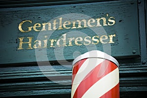 Gents hairdresser