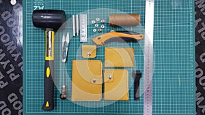 Leather craft hand made tools