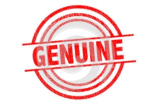 GENUINE Rubber Stamp