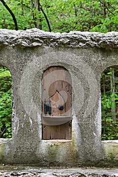 Geocache Compartment Closeup