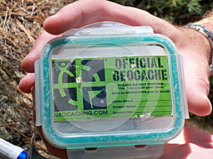 Geocache Container