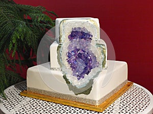 Geode Cake