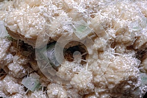 Geode Crystals in nature.Detail.