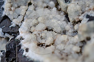 Minerals - geodes from Iceland Teigarhorn nature reserve photo