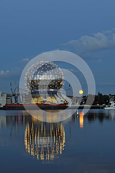 Geodesic dome of science world