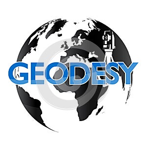 Geodesy and the globe photo