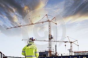 Geodetist and construction industry