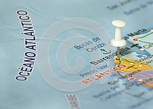 Geographical location of barranquilla colombia