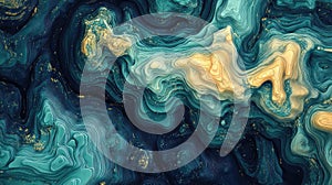 geography flowing map