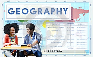 Geography Map World Climate Details Concept