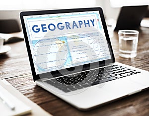 Geography Map World Climate Details Concept