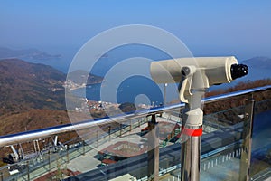 Geoje island lookout in South Korea