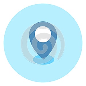 Geolocation Pin Icon Navigation Position