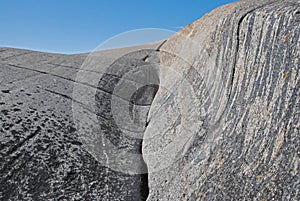 Geologic rock formation